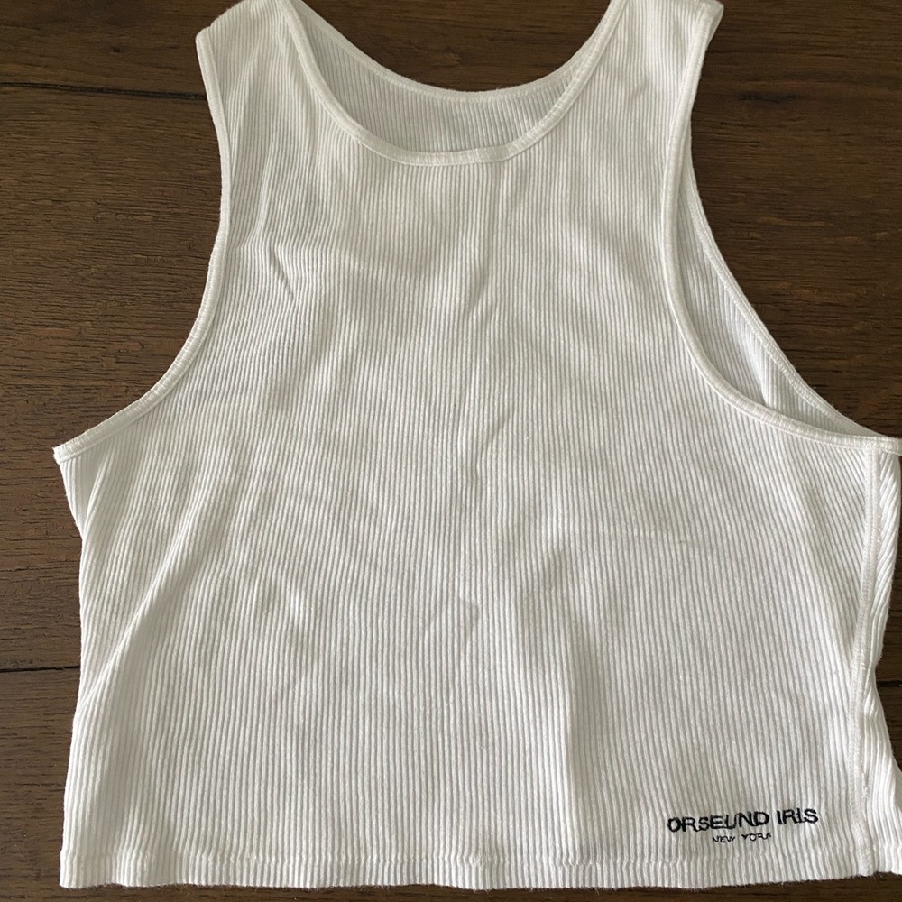 Orseund Iris cropped tank top